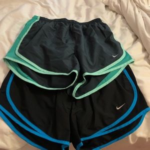 Pair of Nike running shorts